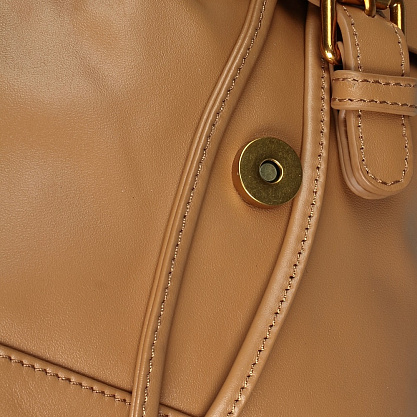 JGF-8632-06 светло-коричневый рюкзак женский (кожа) Jane's Story