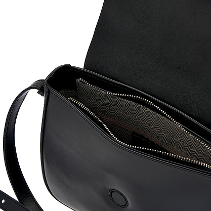 JS-1315-04 черная сумка женская (кожа) Jane's Story