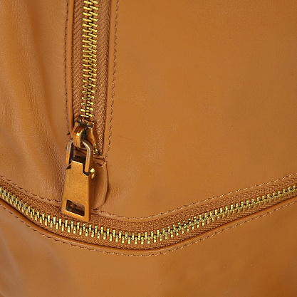 JGF-8626-06 светло-коричневый рюкзак женский (кожа) Jane's Story