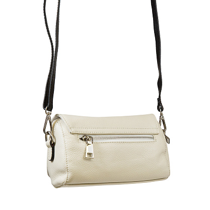 6168-62 белая сумка женская (кожа) Jane's Story