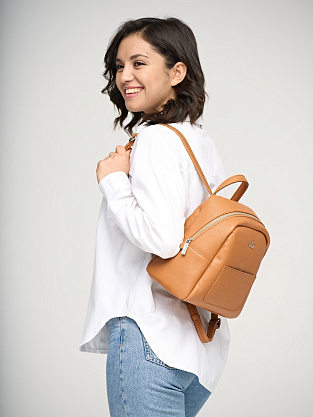 OB-060-1-06 светло-коричневый рюкзак женский Jane's Story