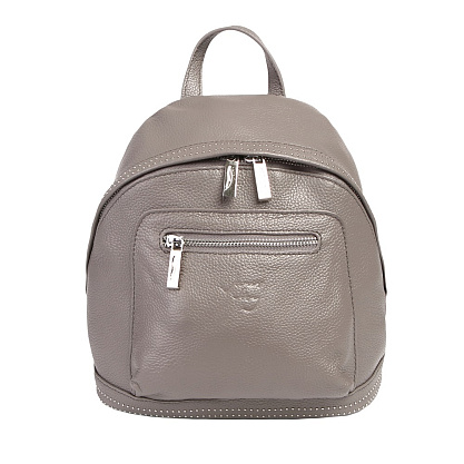 RA-80607-77 серый рюкзак женский (кожа) Jane's Story