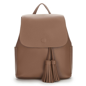 Женский рюкзак бежевый YY-835-61