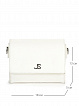 FL-8002-62 белая сумка женская (кожа) Jane's Story