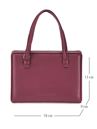 JS-163S-03 бургунди сумка женская (кожа) Jane's Story