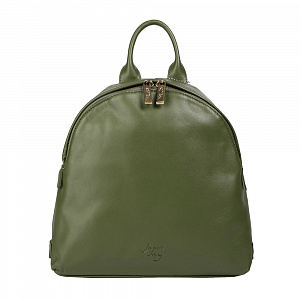 Женский рюкзак зеленый MD-8897-78 натуральная кожа