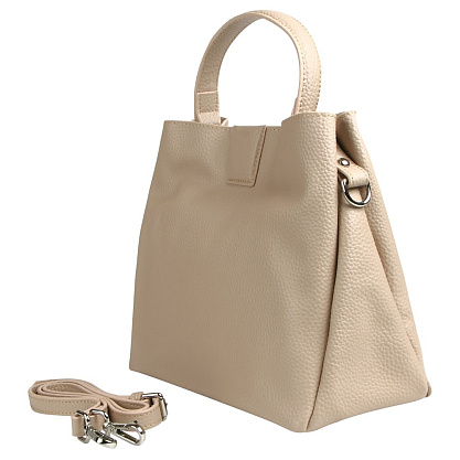 NB-9921-61 бежевая сумка женская (кожа) Jane's Story