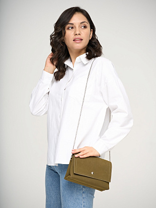 NW-836-65 зеленая сумка женская Jane's Story