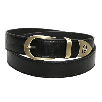 FB-1208-04 черный ремень Fancy's bag