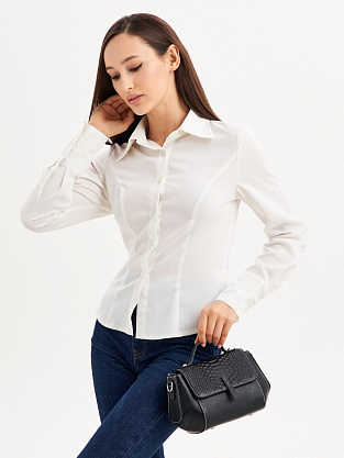 JS-1802-04 черная сумка женская (кожа) Jane's Story