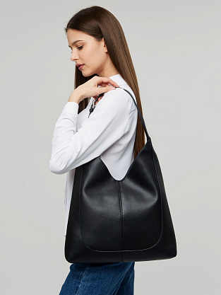 JS-099-04 черная сумка женская (кожа) Jane's Story