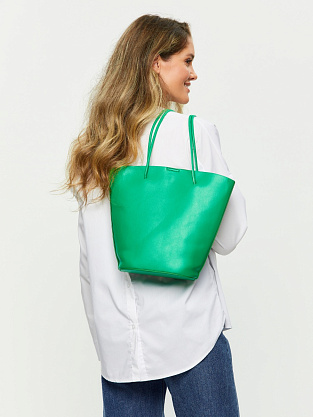 JS-2612-65 зеленая сумка женская Jane's Story