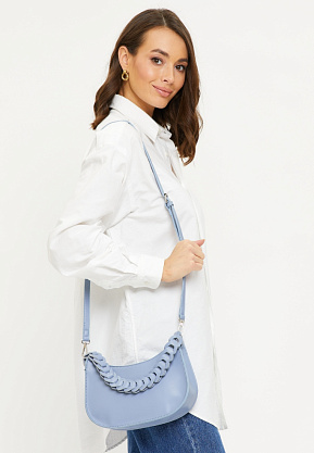 JS-3525-69 голубая сумка женская Jane's Story