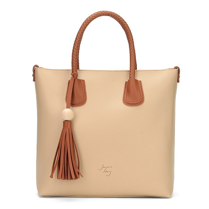 KS-1499-61 бежевая сумка женская Jane's Story