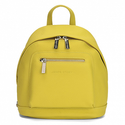 RA-80607-67 желтый рюкзак женская (кожа) Jane's Story