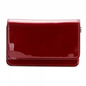 Женская сумка клатч красная JD-8009-12 натуральная кожа