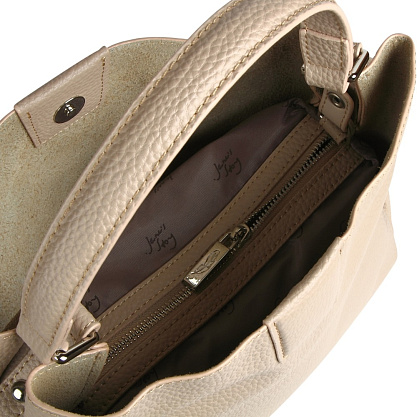 NB-9921-61 бежевая сумка женская (кожа) Jane's Story