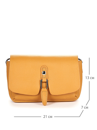 HMG-1818-67 желтая сумка женская (кожа) Jane's Story