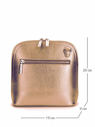 BD-8107-26 бронзовая сумка женская (кожа) Jane's Story