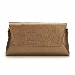 Женская сумка клатч коричневая  XL-625-64 натуральная кожа