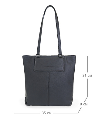 JS-7618-04 черная сумка женская (кожа) Jane's Story