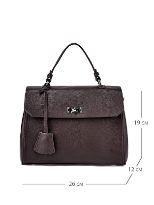 JS-7611-09 коричневая сумка женская (кожа) Jane's Story