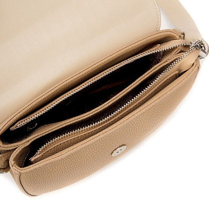 JS-9092-61 бежевая сумка женская (кожа) Jane's Story
