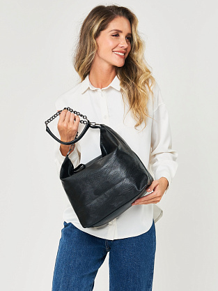 JS-8168-04 черная сумка женская Jane's Story