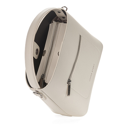 FL-6052-62 белая сумка женская (кожа) Jane's Story