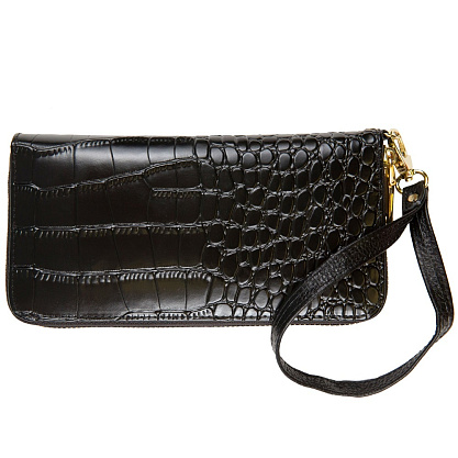 K-C-8210-04 черный кошелек женский (кожа) Jane's Story