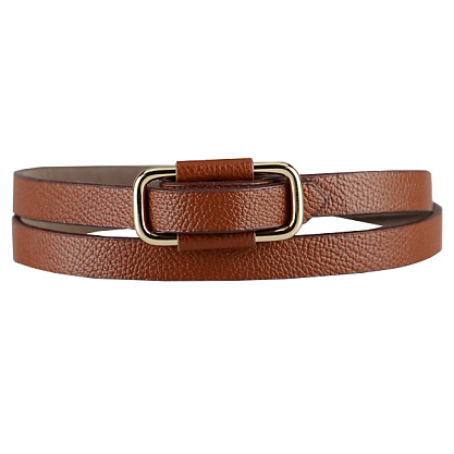 FB-1220-09 коричневый ремень Fancy's bag