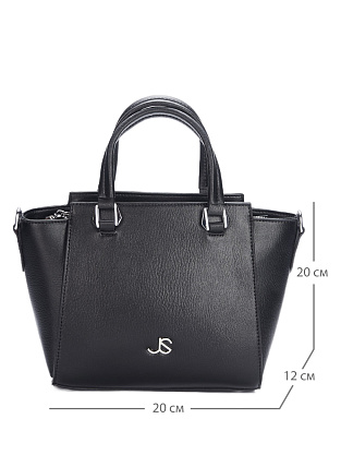 AJ-88018S-04 черная сумка женская (кожа) Jane's Story
