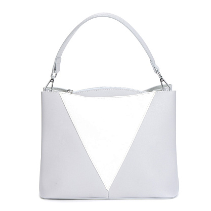 AQ-6805-77_62 серая сумка женская (кожа) Jane's Story