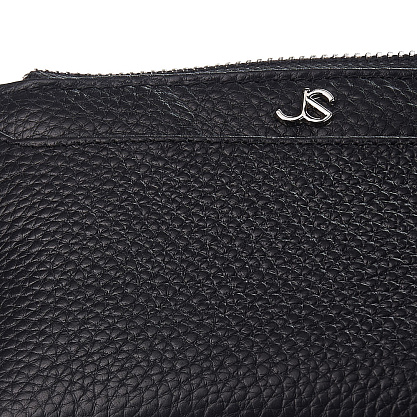 XF-201-04 черный кошелек женский (кожа) Jane's Story