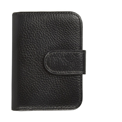 XH-CD-04 черная визитица женская (кожа) Jane's Story