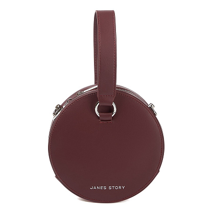 VL-177-03 бургунди сумка женская (кожа) Jane's Story