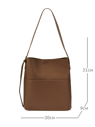 JS-3091-06 светло-коричневая сумка женская Jane's Story