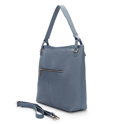 DY-357-82 голубая сумка женская (кожа) Jane's Story