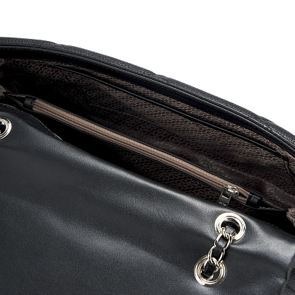 JS-8705-04 черная сумка женская (кожа) Jane's Story