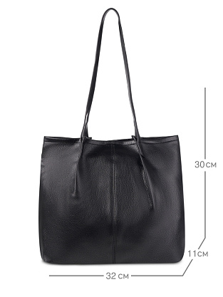 JS-3116-04 черная сумка женская Jane's Story