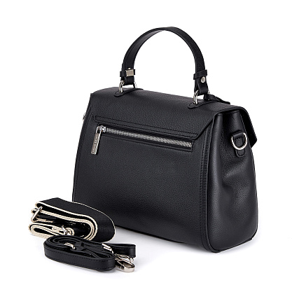 JS-7611-04 черная сумка женская (кожа) Jane's Story