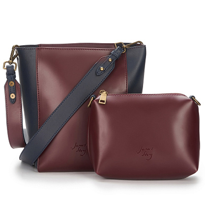 LM-8903-03 бургунди сумка женская Jane's Story