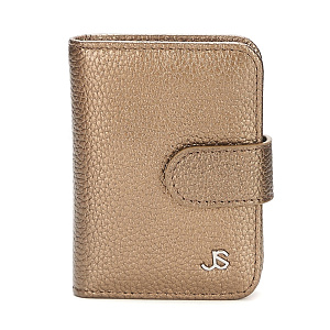 Женская визитница коричневая GD-P01-26 натуральная кожа