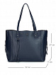 XLJ-907-60 синяя сумка женская (кожа) Jane's Story