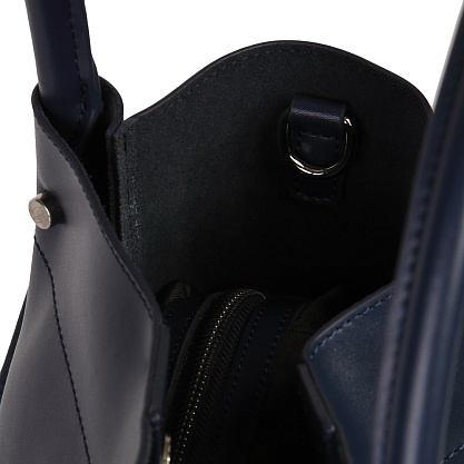 MZ-8803-60 синяя сумка женская (кожа) Jane's Story