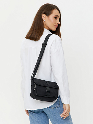 JS-1551-04 черная сумка женская Jane's Story