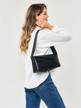 JS-180235-04 черная сумка женская (кожа) Jane's Story