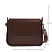 JS-9068-09 коричневая сумка женская (кожа) Jane's Story