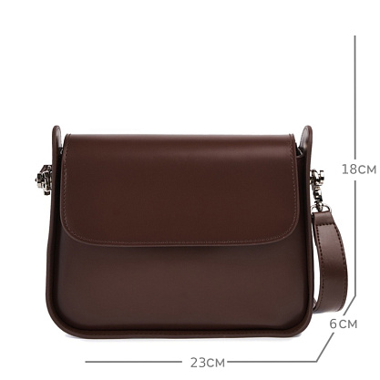 JS-9068-09 коричневая сумка женская (кожа) Jane's Story