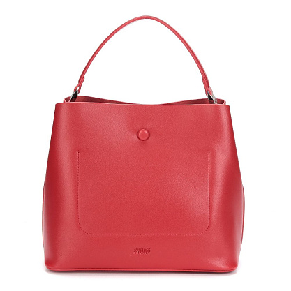 ID-9003-12 красная сумка женская (кожа) Jane's Story